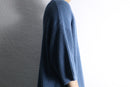 light blue cotton loose knit