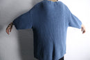 light blue cotton loose knit