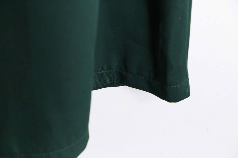 green color belted pants