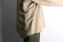 linen rayon jacquard henley pullover