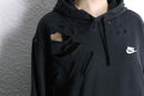 "Re:make" bolo sweat hoodie