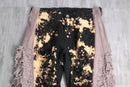 “Re:make” bleach design clash pants