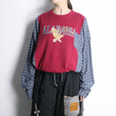 "Re:make" shirt docking pullover