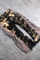 “Re:make” bleach design clash pants