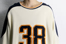 “M+F GIRBAUD” No.38 design loose cotton knit