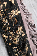 “Re:make” bleach design clash pants