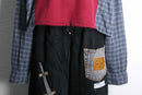 "Re:make" shirt docking pullover