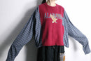 "Re:make" shirt docking pullover