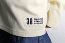 “M+F GIRBAUD” No.38 design loose cotton knit