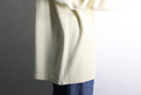 “M+F GIRBAUD” No.38 design loose cotton knit