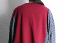 "Re:make" shirt docking pullover