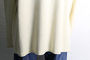 “M+F GIRBAUD” No.38 design loose cotton knit
