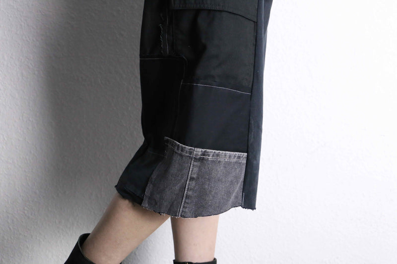 “Re:make “ docking dark color shorts