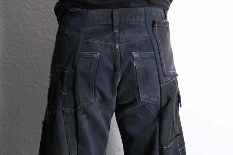 “Re:make “ docking dark color shorts