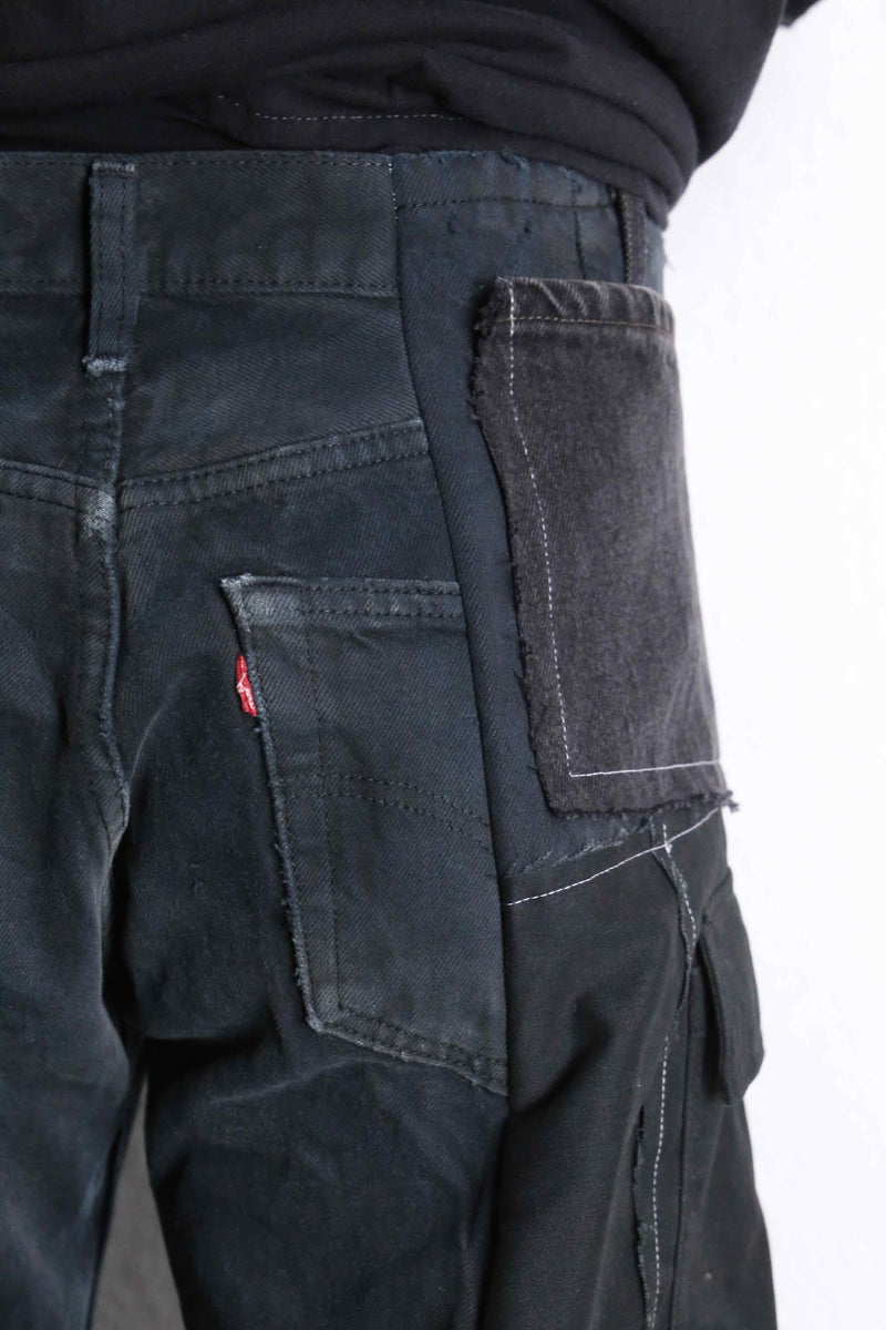“Re:make “ docking dark color shorts