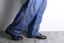 switch design wide denim pants