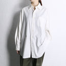 “Polo by Ralph Lauren” herringbone textile white shirt