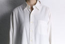 “Polo by Ralph Lauren” herringbone textile white shirt