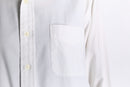 “Polo by Ralph Lauren” herringbone textile white shirt