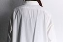 “Polo by Ralph Lauren” herringbone textile white shirt