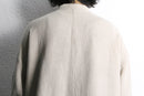 linen middle shirt jacket
