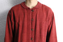 bordeaux ethnic costume silk shirt jacket