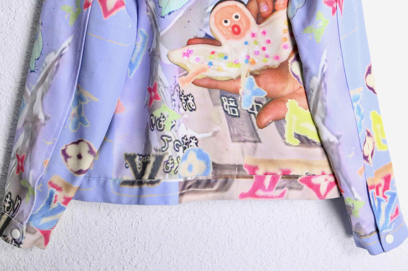 pastel mulch pattern tracker jacket