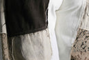 ''Re:make''lace docking patchwork design pants