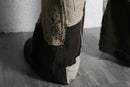 ''Re:make''lace docking patchwork design pants