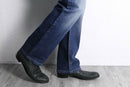 “ARMANI JEANS”fade indigo straight denim pants