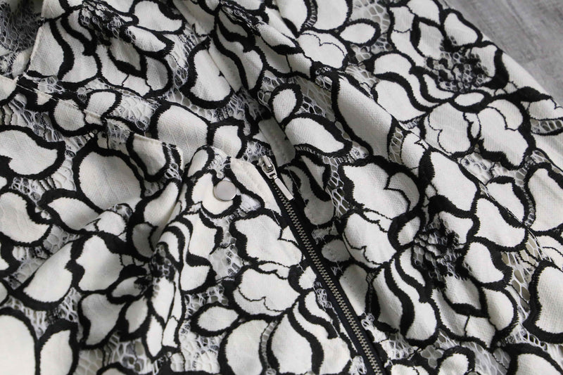 I.N.C double riders lace jacket