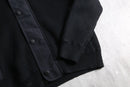 2000s A/X black hoodie knit jacket