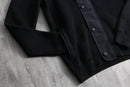 2000s A/X black hoodie knit jacket