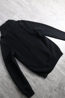 2000s A/X black hoodie knit jacket