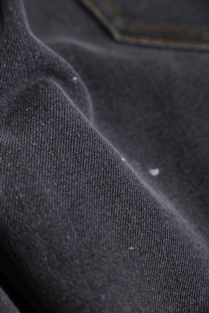 2000s ROCA WEAR paint stains faded baggy denim pants