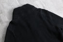 2000s A/X black hoodie knit jacket