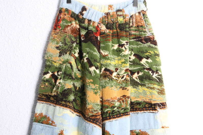 ''Re:make'' patchwork rug cargo pants