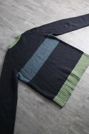 2000s DIESEL mulch border pile knit