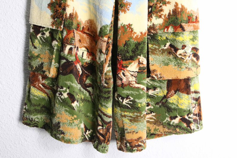 ''Re:make'' patchwork rug cargo pants