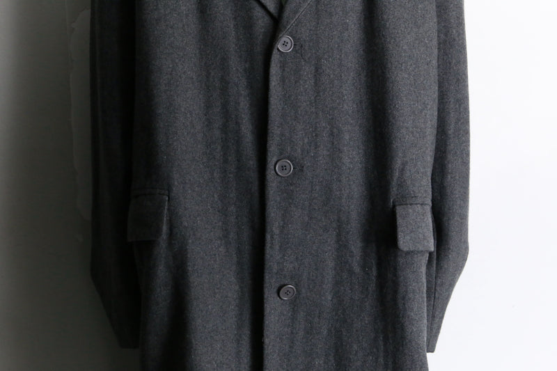 "KING SIZE" 3XL grey color chester coat