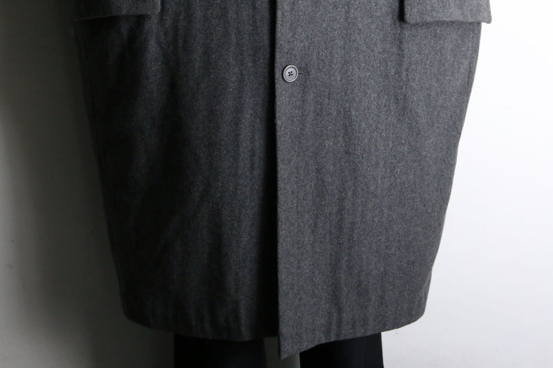 "KING SIZE" 3XL grey color chester coat