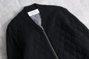 2000s CLOSED black quilting knit blouson