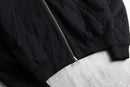 2000s CLOSED black quilting knit blouson