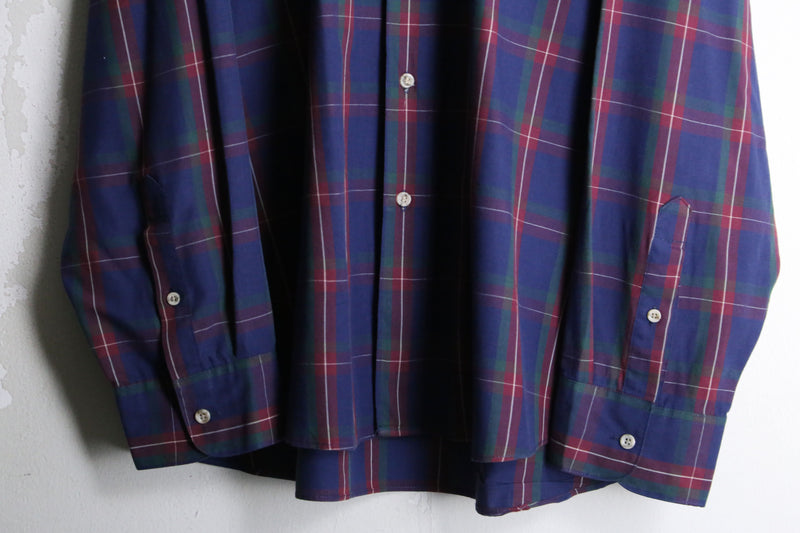 “Christian Dior” check cotton L/S  shirt