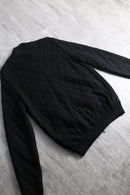 2000s CLOSED black quilting knit blouson