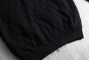 2000s CLOSED black quilting knit blouson