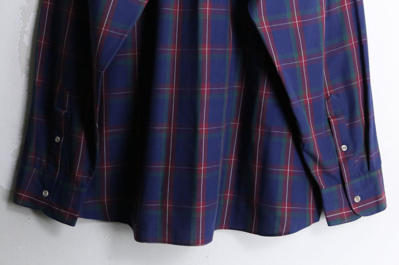 “Christian Dior” check cotton L/S  shirt