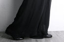 Sheer layered wide easy pants