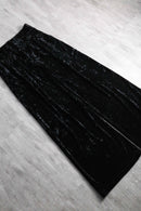 2000s low-rise crush velour flare pants