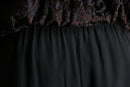 Sheer layered wide easy pants